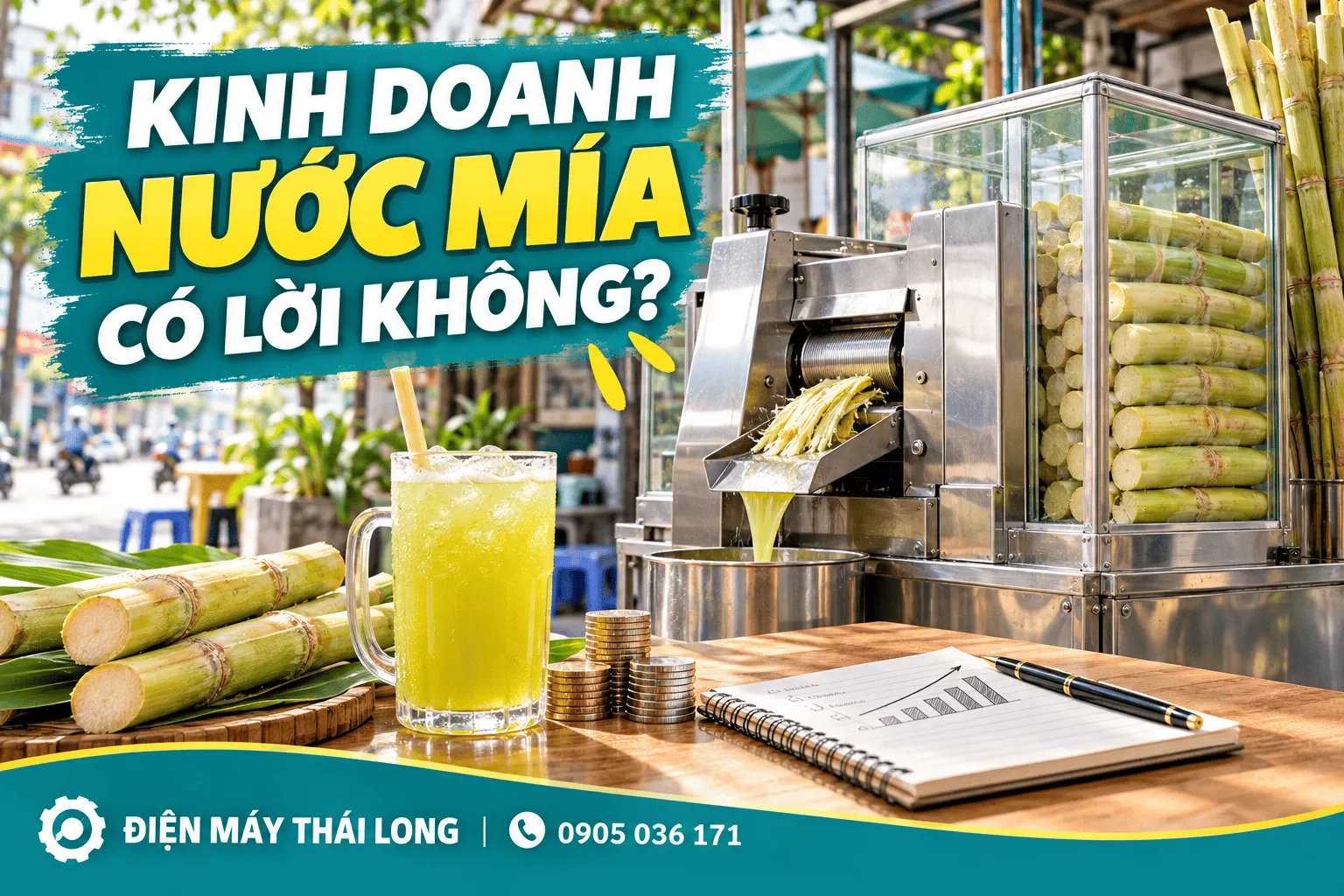 Kinh doanh nước mía có lời không?