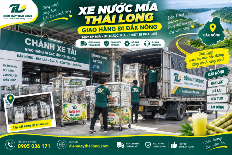 Cung Cấp Máy Ép Mía Và Xe Nước Mía Tại Đắk Nông
