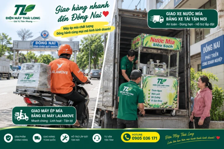 Cung Cấp Máy Ép Mía & Xe Nước Mía Tại Đồng Nai