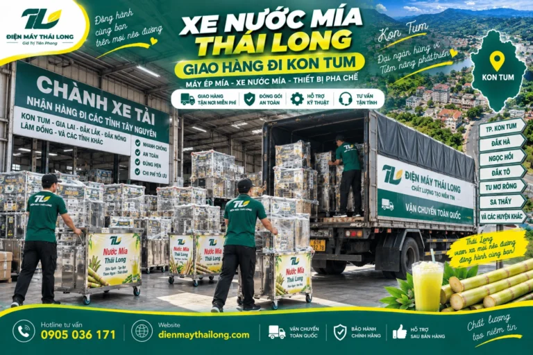 Cung Cấp Máy Ép Mía Và Xe Nước Mía Tại Kon Tum