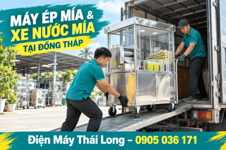 Cung Cấp Máy Ép Nước Mía & Xe Nước Mía Tại Đồng Tháp