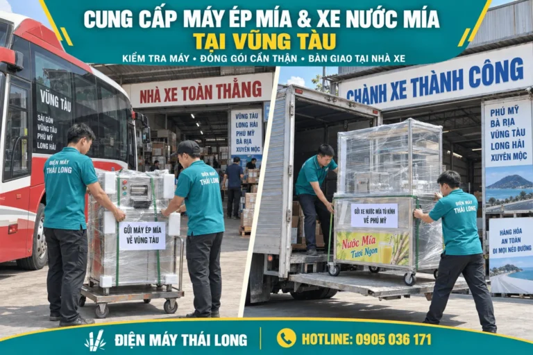 Cung Cấp Máy Ép Nước Mía Và Xe Nước Mía Tại Vũng Tàu