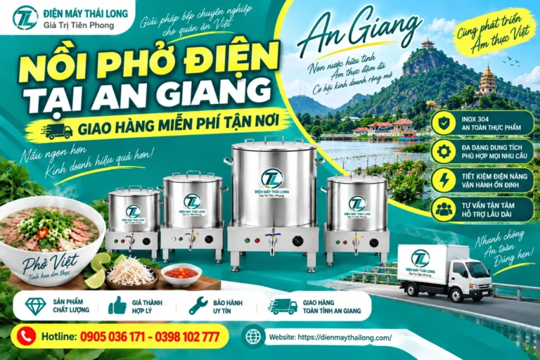 Nồi Phở Điện Tại An Giang | Giao Hàng Miễn Phí Tân Nơi