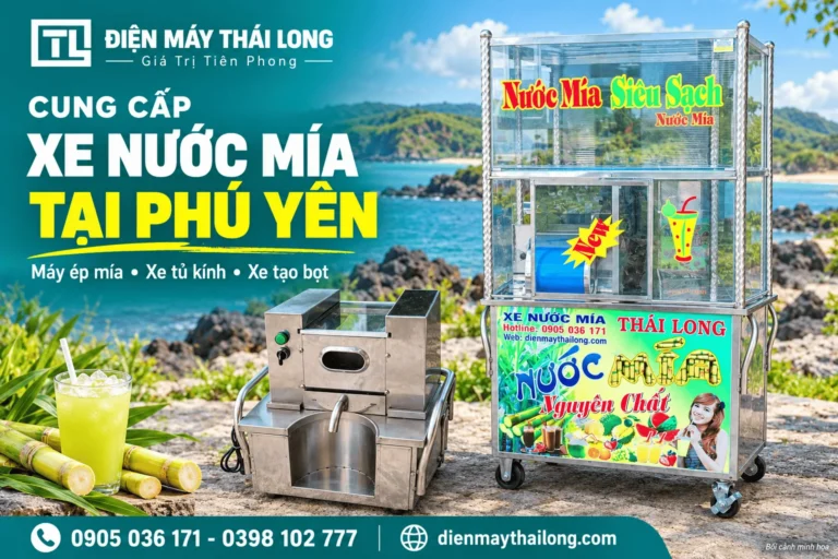 Cung Cấp Xe Nước Mía Tại Phú Yên